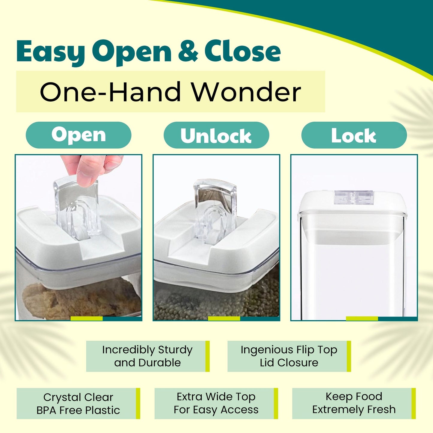 NextG Ideaz Airtight Food Storage Containers - 7 Piece