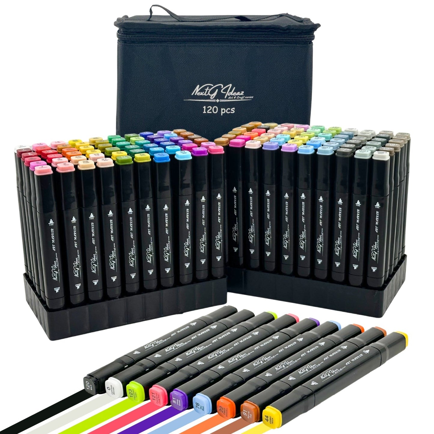 NextG Ideaz Dual Tip Art Marker Pen Set Unleash Precision
