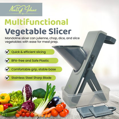 NextG Ideaz Multifunctional Vegetable Chopper Slicer