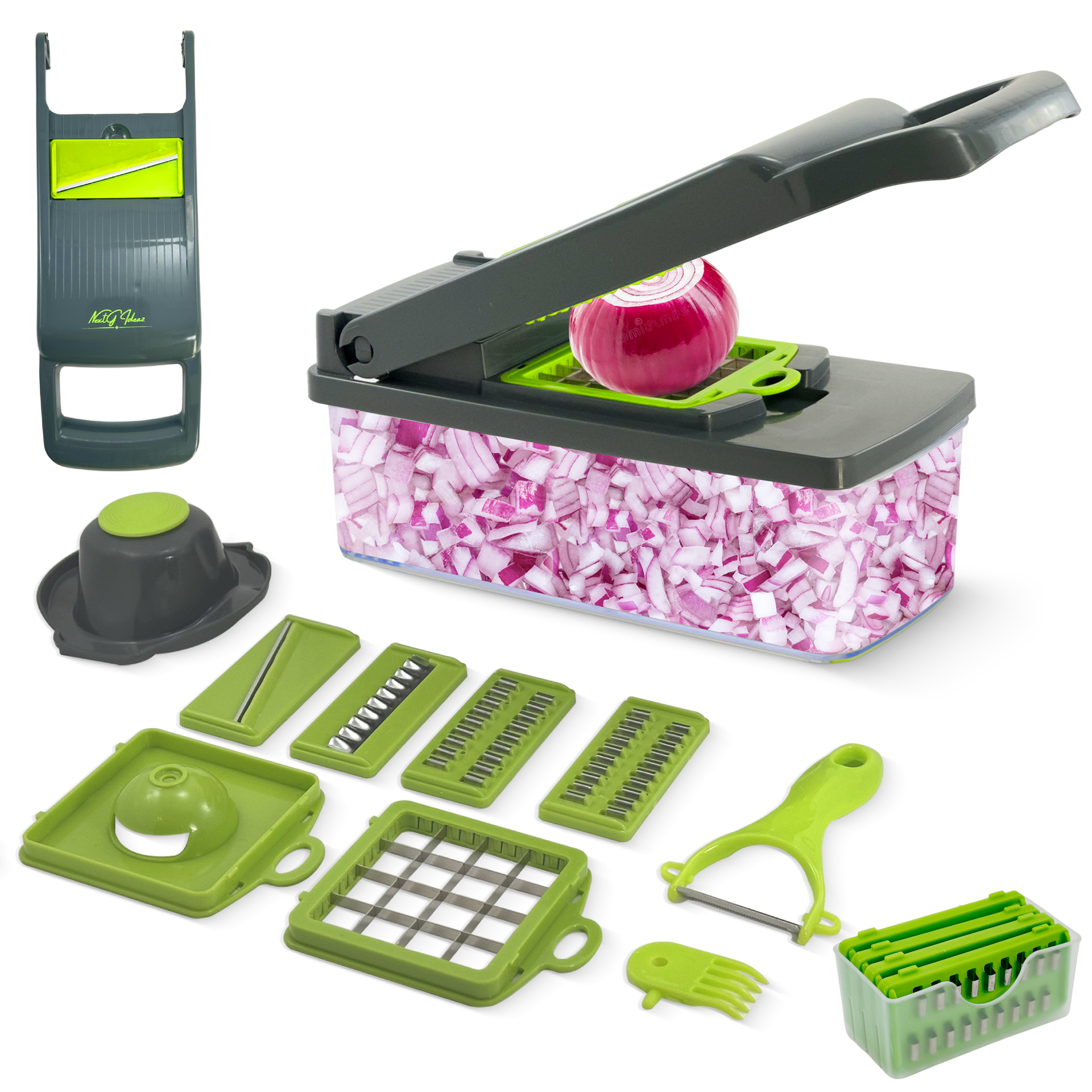 ＼半額SALE／ NextG Ideaz Multifunctional Vegetable Chopper - 16PCs 趣味・スポーツ・実用