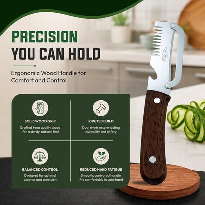 NextG Ideaz Multifunctional Vegetable Peeler Set Stainless Steel Brown
